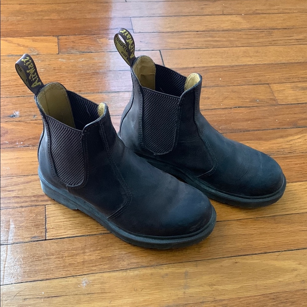Dr. Martens Brown Leather Chelsea Boots UK 4 EU 37 USM 5